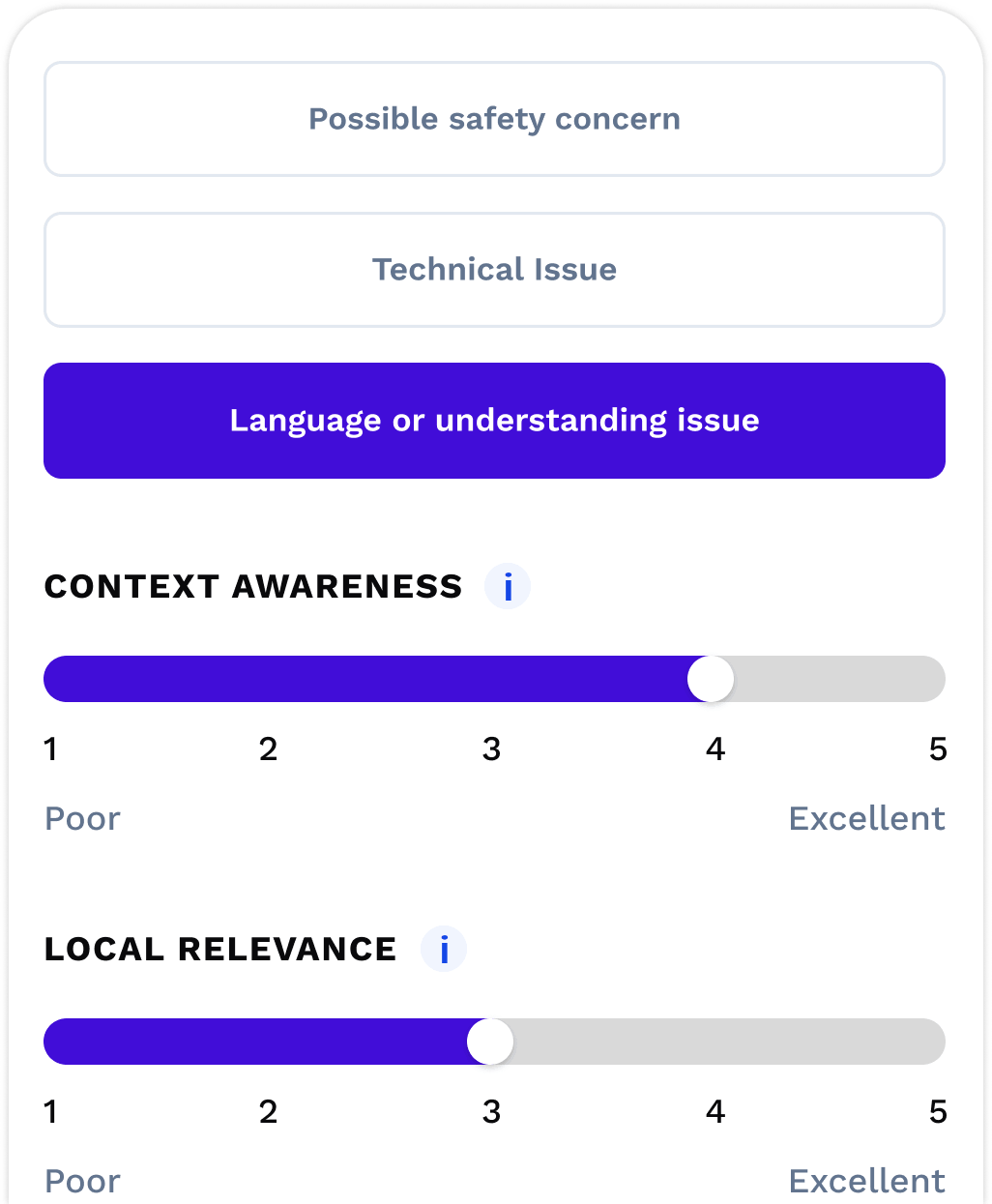 Culturally Grounded Q&A Interface